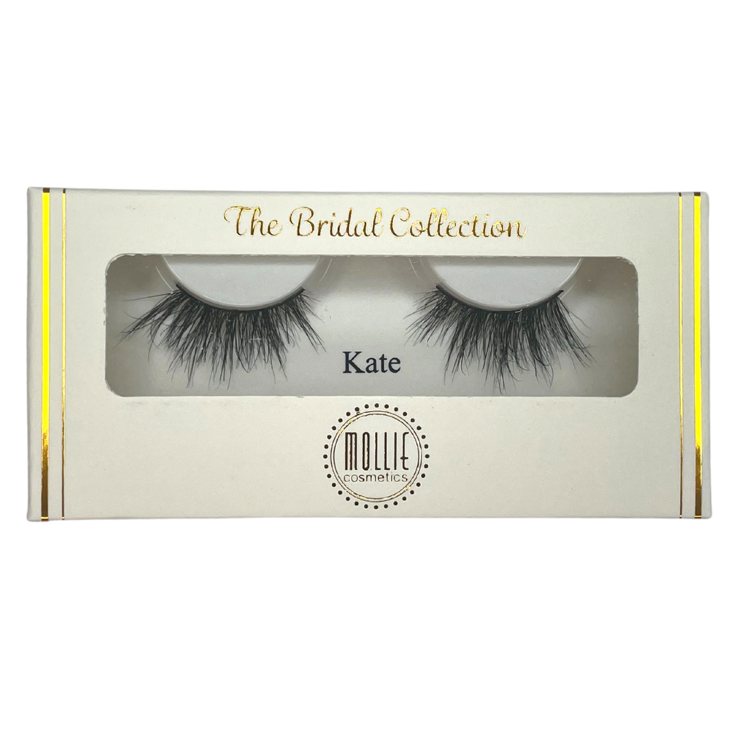 'Kate' Half Lash - 3D Mink Bridal Lashes