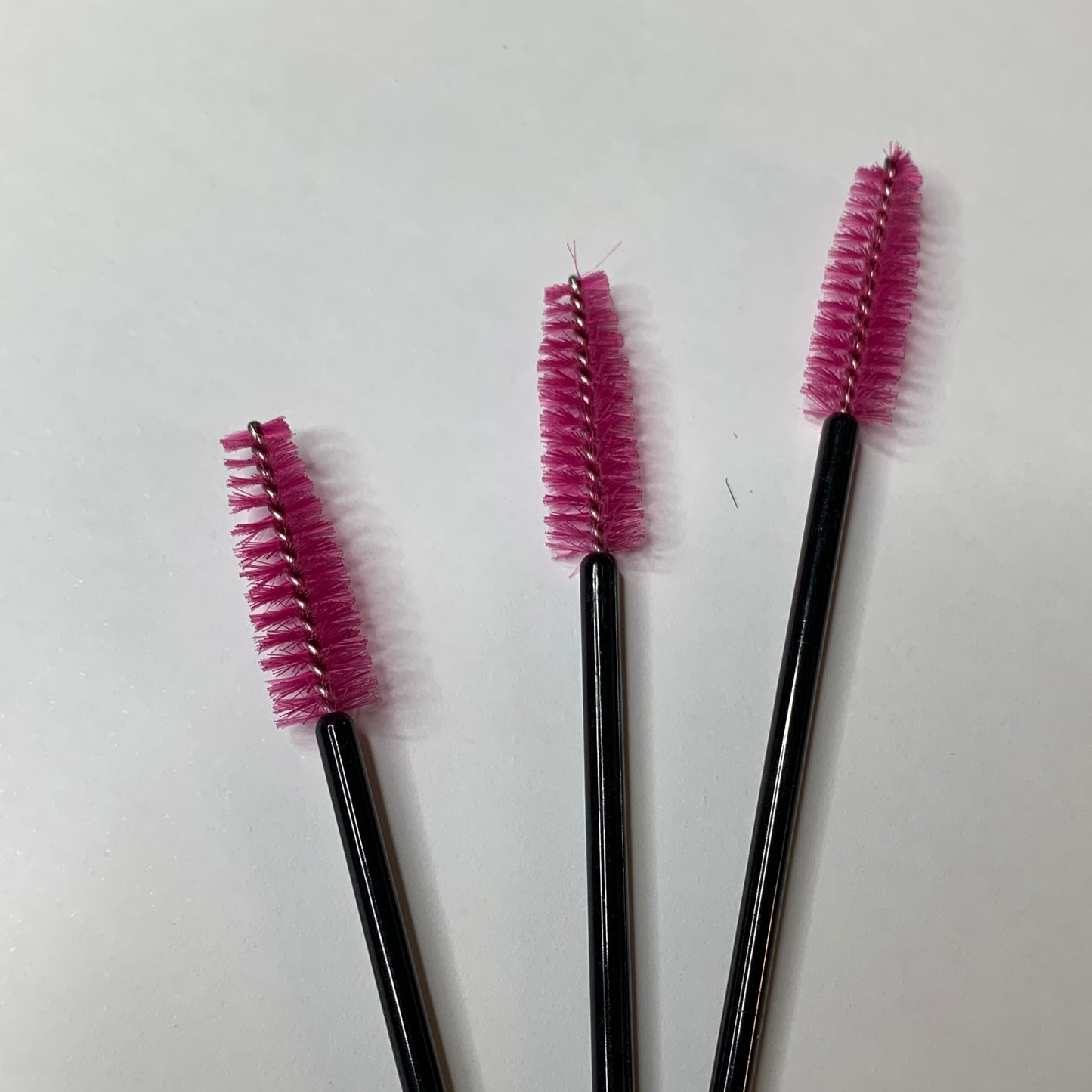 50x Black & Pink Disposable Mascara Wands