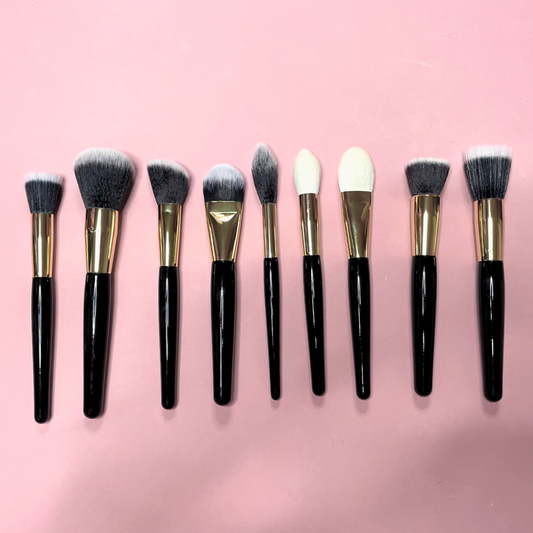 Face Brush Set - (9 Brushes)